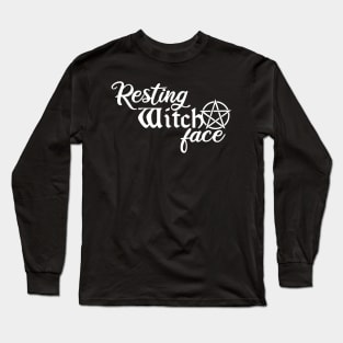 Resting Witch Face Long Sleeve T-Shirt